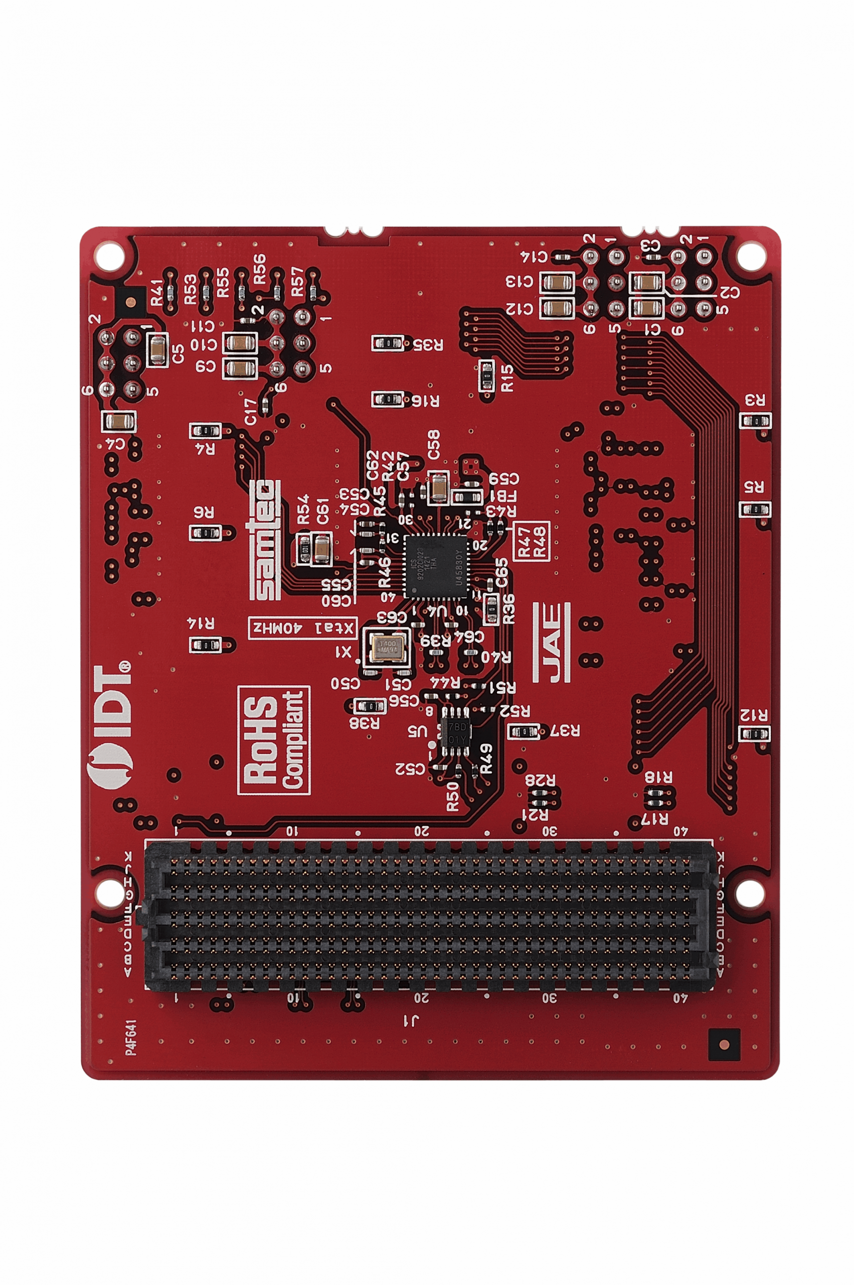 8Lane V-by-One HS LVDS FMC Card Back side of product